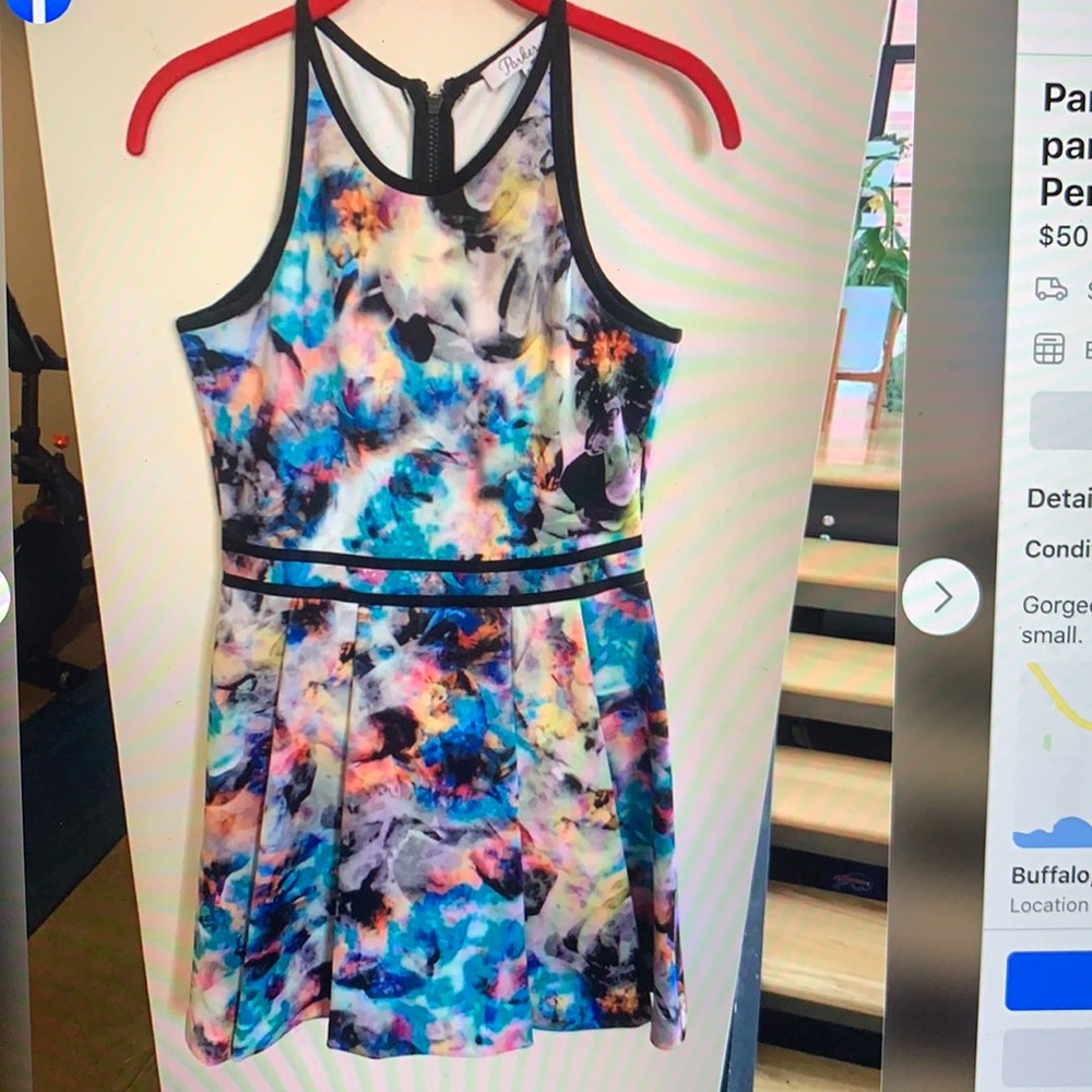 Parker cocktail party dress size small GREAT cond